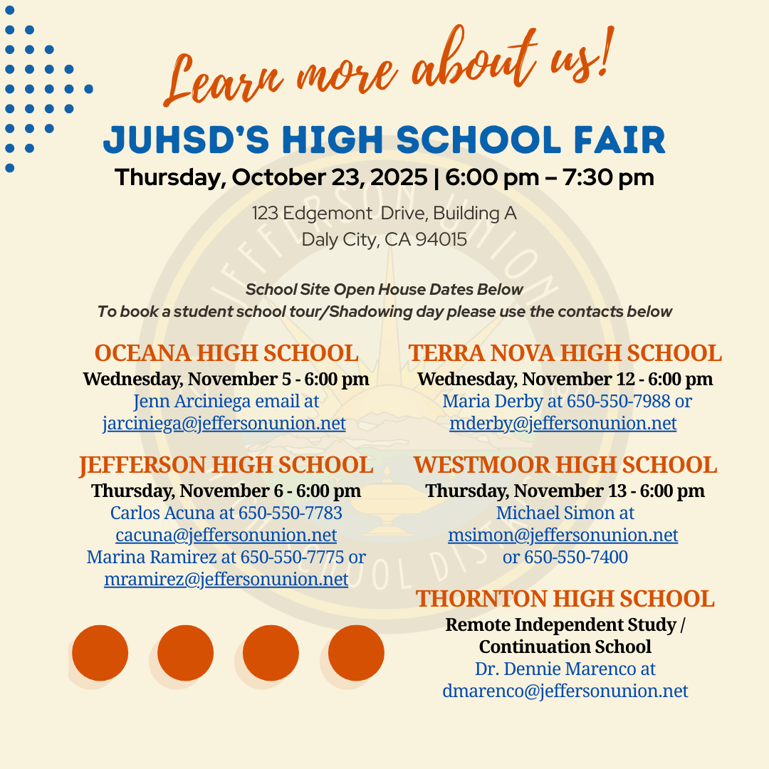 JUHSD High School Fair