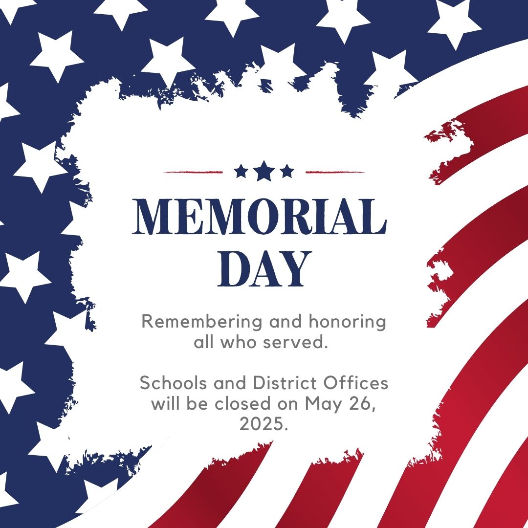 Schools and offices closed May 26