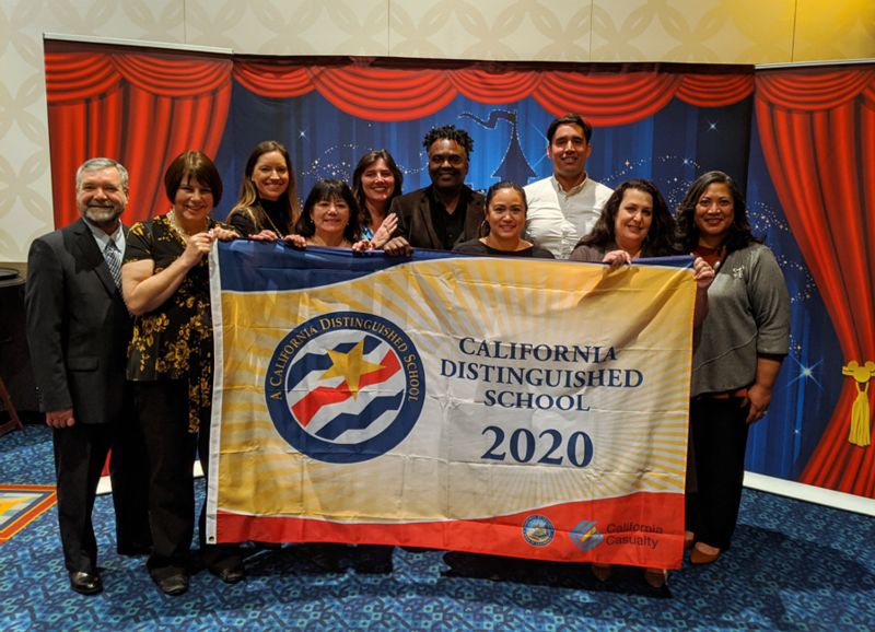 California Distinguished School Award 2020