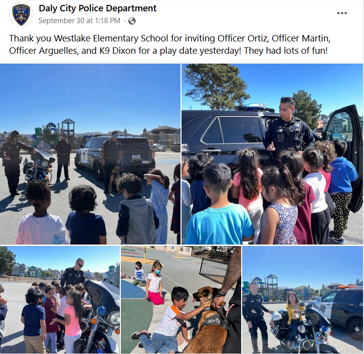 Daly City Police Department Visit