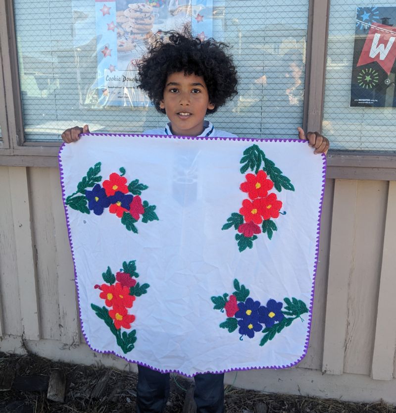 Ethnic Studies Artifact - Ethiopian Table Runner