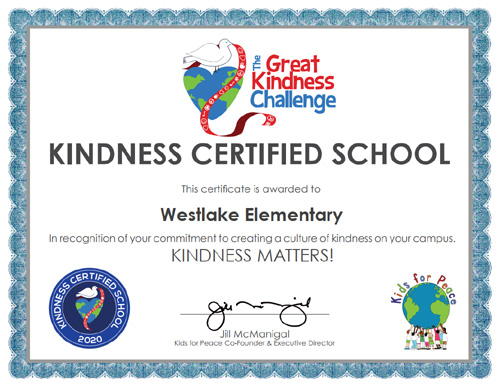 Kindness Certified School