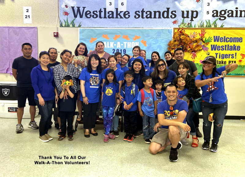 Walk-A-Thon Volunteers