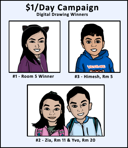 Digital Drawing Winners