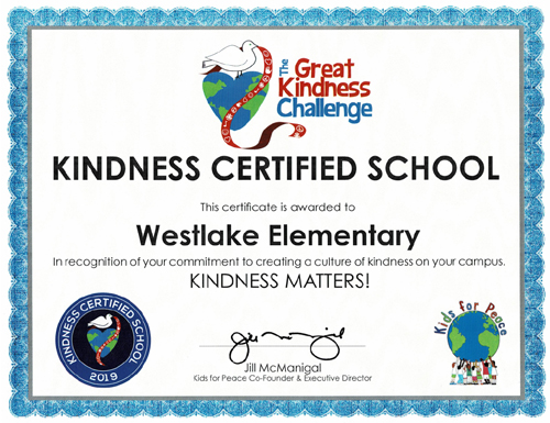 Kindness Certified School