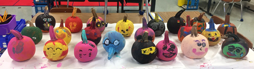 Mrs. Wan's First Grade Pumpkins