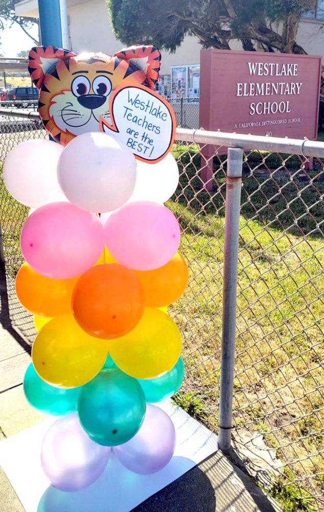 Teacher Appreciation Week Balloons