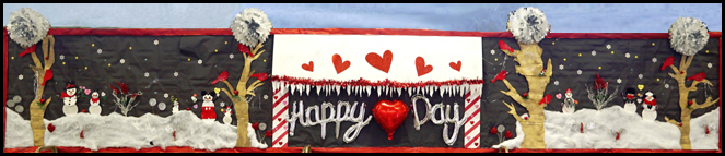 Valentine's Day Mural