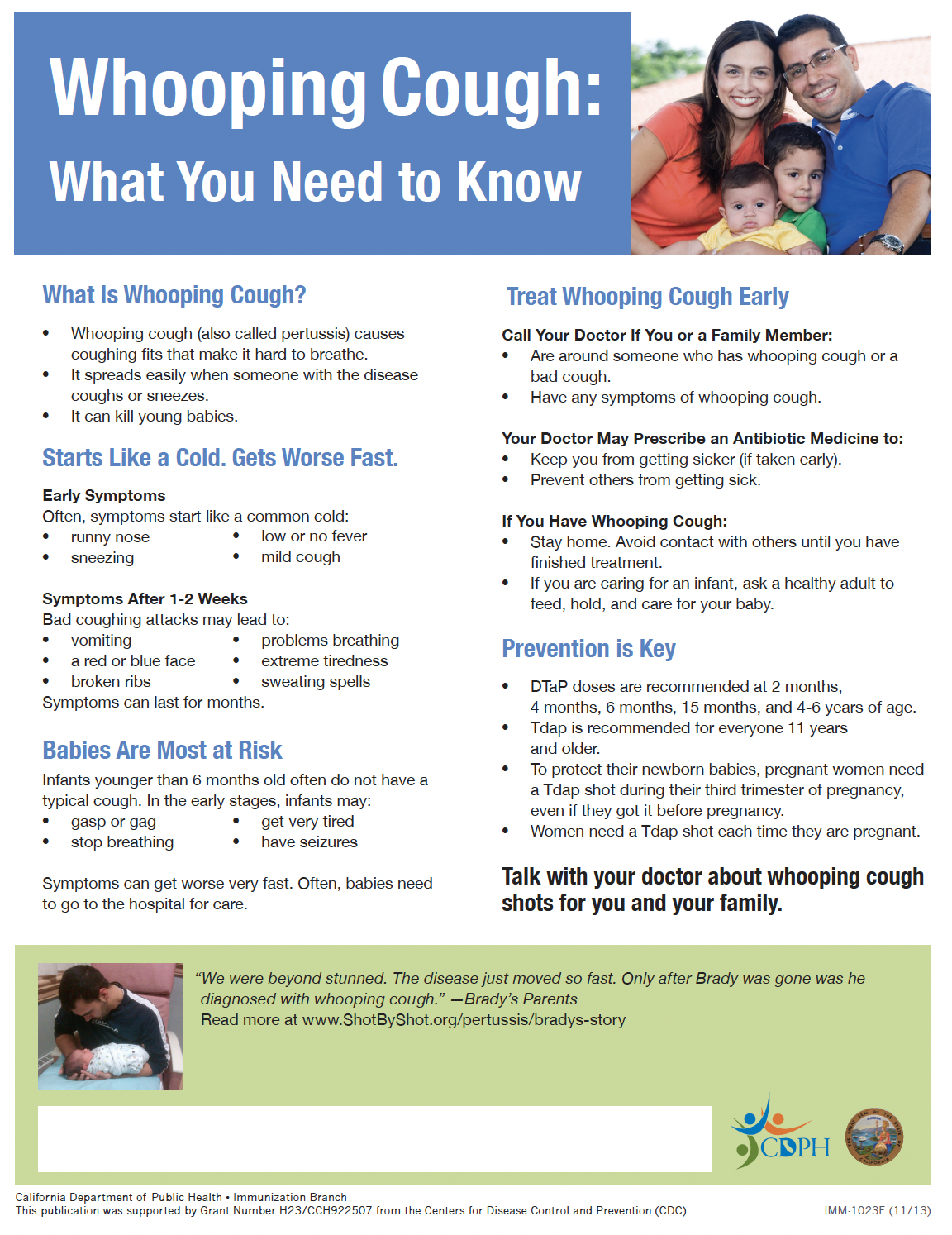 Whooping Cough, ENG