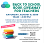 Back to School Book Giveaway For Teachers