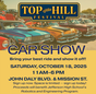 Top of the Hill Festival: Car Show Oct 18