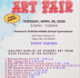 JESD Art Fair April 28